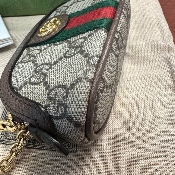 Gucci Ophidia GG Domed Key Pouch - Picture 7 of 13